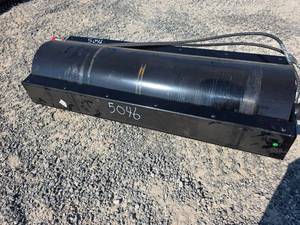 lot 5046 image: Skid Steer Smooth Drum 72inch Vibratory Compacting Roller