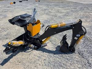 lot 5066 image: Skid Steer Backhoe Digger Attachment BD98 98 Arm Span 47 Dig Depth