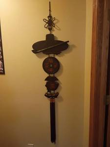 lot 921 image: Wall Decor.  5ft. tall.  Located in basement