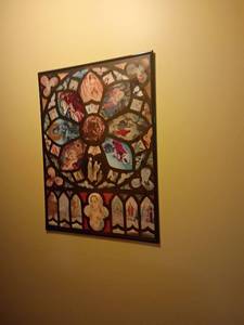 lot 922 image: Framed Wall Decor.   24 x 19