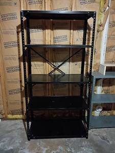 lot 934 image: Another Metal Shelf.   71 x 36 x 18.    Located in basement