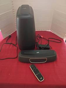 lot 944 image: Polk Magnifi Mini Subwoofer and Magnifi Mini Sound Bar