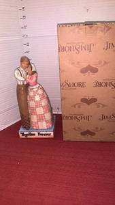 lot 1009 image: Jim Shore Heartwood Creek Together Forever Figurine 4007236