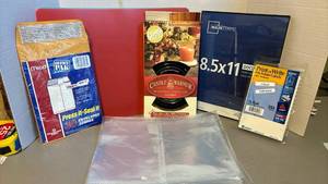 lot 1339 image: Candle warmer, picture frame, labels, envelopes and more