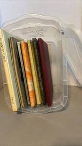 lot 1340 image: Tub of Yearbooks