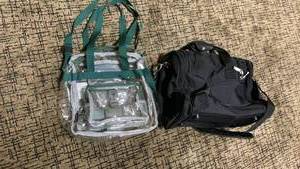 lot 1449 image: Duffel Bag with Clear Toiletry Organizer Pouch