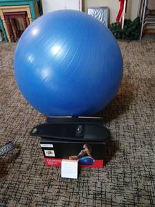 lot 2017 image: Exercise  ball and more