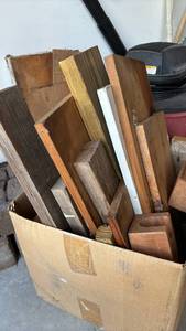 lot 3002 image: Miscellaneous Wood Lot - includes wood in NE corner of garage by cabinet