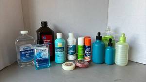 lot 3012 image: Personal Care & Grooming Lot Oils, Cleansers, Sprays, Soaps