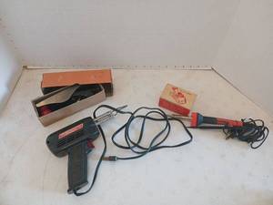 lot 3038 image: Wilkro Razor Plane,  soldering gun