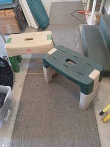 lot 3509 image: The Step2  Stools
