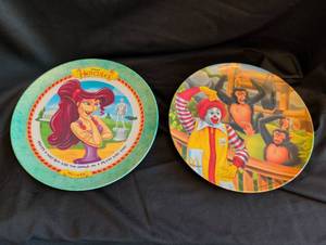 lot 1161 image: Disney Hercules and McDonalds Plates Lot of 2