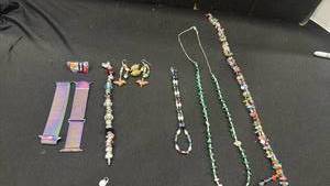 lot 1604 image: Womens jewelry and 2 smart watch bands