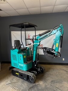 lot 9164 image: Unused CFG H16R Mini Excavator w Thumb & Backfill Blade