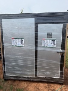 lot 9171 image: Unused KJ Metal Portable Restroom (K1522)