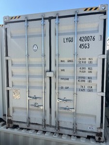 lot 9170 image: First Use 40ft High Cube 4-Door Container (LYGU4200761)
