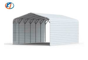lot 9183 image: Unused KJ Metal 30x20ft Metal Garage (K3020)