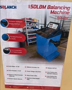 lot 9246 image: Unused SD Lanch Wheel Balancing Machine (TBM)