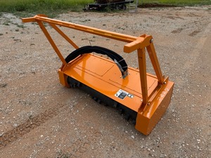 lot 9140B image: Unused 2025 Wolverine DUM-26-73W 72.5in High-Flow Skid Steer Drum Mulcher - Cuts Up To 14in Material