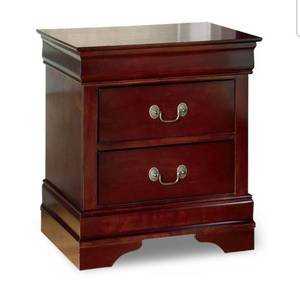 lot 19548 image: Signature Design by Ashley Alisdair 2-Drawer Nightstand B376-92 - Retail $139