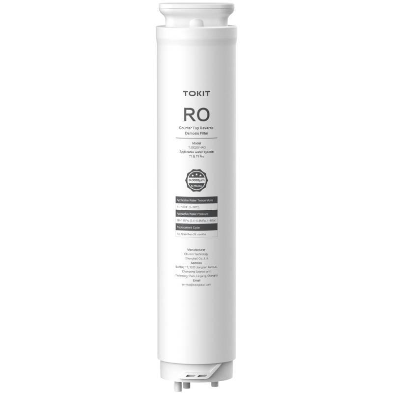 lot 46971 image: Replacement Filter for T1&T1Pro, NSFANSI 58 Certified, Reduce TDS, Replacement for T1&T1Pro Reverse Osmosis System Water Filter, 12-Month Lifetime - Retail $80