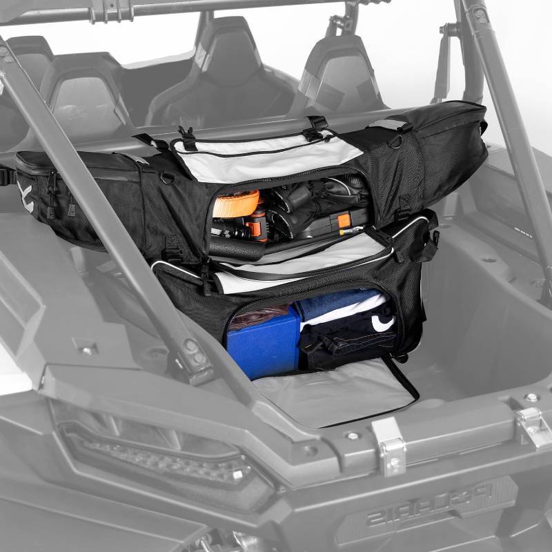 lot 64251 image: Rear Storage Bag Compatible with Polaris RZR XP 1000XP4 14-23 - Retail $80