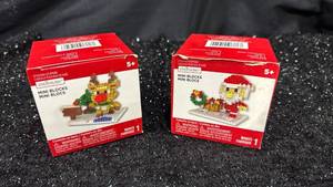 Creatology Mini Blocks Stocking Stuffers Set 2 Pack Reindeer and Santa