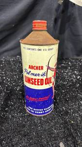 lot 18 image: Archer Pol-mer-ik Linseed Oil One U.S. Quart