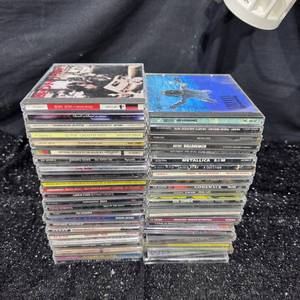 lot 19 image: Rock & Metal Music CDs Lot 50 Albums Bon Jovi Metallica Nirvana ACDC