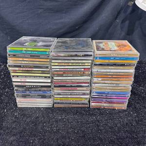 lot 42 image: Lot of 80 Music CDs Classic Soul Ballads Soft Rock Country Rock Artists