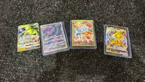 lot 48 image: Pokemon Trading Card Lot 4 Cards GX EX Full Art Holo