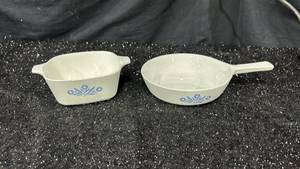 lot 53 image: Corning Ware 2.75 Cup Cookware Set P-43-B P-83-B Range Microwave