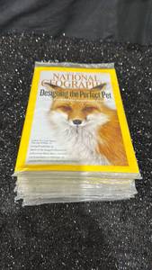 lot 57 image: National Geographic Magazine Lot 8 Issues 2010-2011