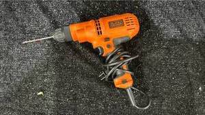 lot 62 image: BLACKDECKER Corded Drill Driver with Power Cord