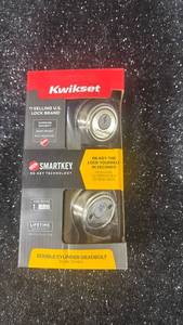 lot 77 image: Kwikset SmartKey Advantage Double Cylinder Deadbolt