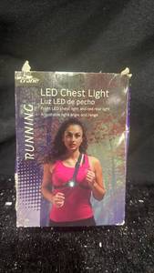 lot 88 image: Crane LED Chest Light Running Front LED and Red Rear Light