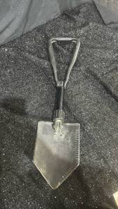 lot 96 image: Entrenching Tool Folding Shovel with Black Handle