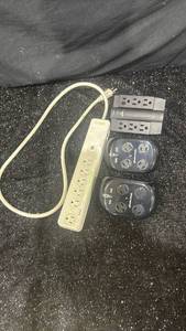 lot 106 image: Power Strip and Outlet Adapter Lot 6-Outlet Wion