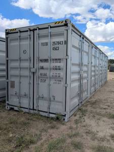 lot 30 image: 40 One-Trip Shipping Container - Secure Storage  Conex - Four Side Doors