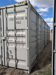 lot 32 image: 40 One-Trip Shipping Container - Secure Storage  Conex - Four Side Doors