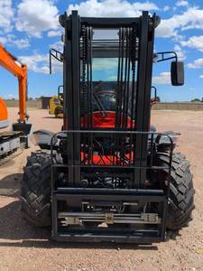 lot 203 image: Huaya CPCY35 Rough Terrain Forklift