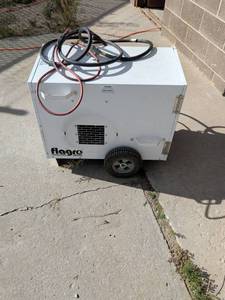 lot 6861 image: Flagro THC-85 Commercial Industrial Space Heater 85000 BTU Serial 85-1677 - Runs
