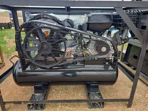 lot 6902 image: AGT Industrial Gas-Powered Air Compressor 420cc Model AC