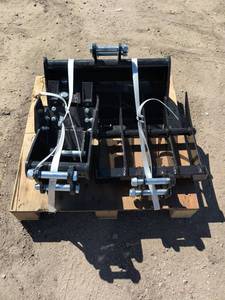 lot 6947 image: AGROTK Mini Excavator Attachment Set 5 Model 12EX-SET5