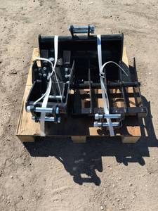 lot 6948 image: AGROTK Mini Excavator Attachment Set 5 12EX-SET5