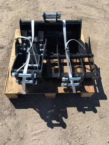 lot 6949 image: AGROTK Mini Excavator Attachment Set 5 MODE12EX-SET5