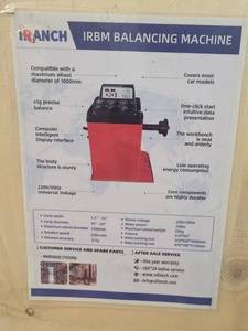 lot 6999 image: Ranch IRBM Wheel Balancing Machine