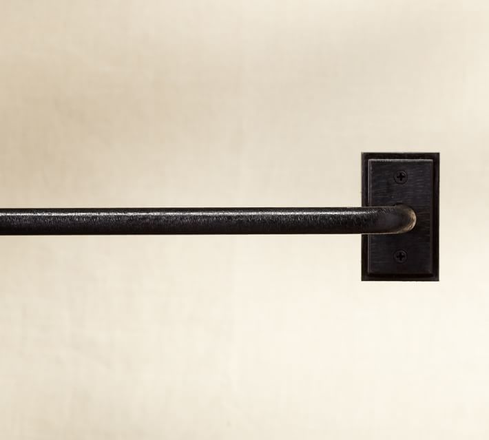lot 22 image: Pottery Barn Curtain Rod