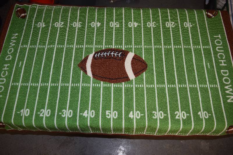lot 26 image: Football Field Rug