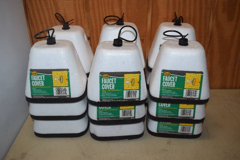 lot 38 image: 18 MD Faucet Covers